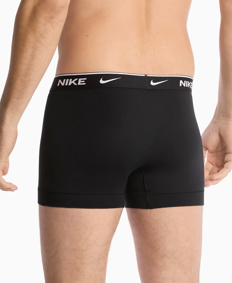 Nike Men's Dri-fit Essential Cotton Stretch Trunks, 3-Pack