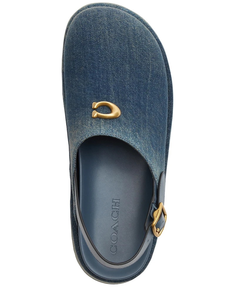 Coach Women's Sculpted C Platform Clogs