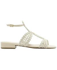 Arezzo Women's Ciara Round Toe Flat Sandals