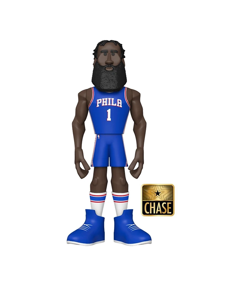 Funko Philadelphia 76ers Nba Gold 12 Inch Vinyl Figure | James Harden Chase