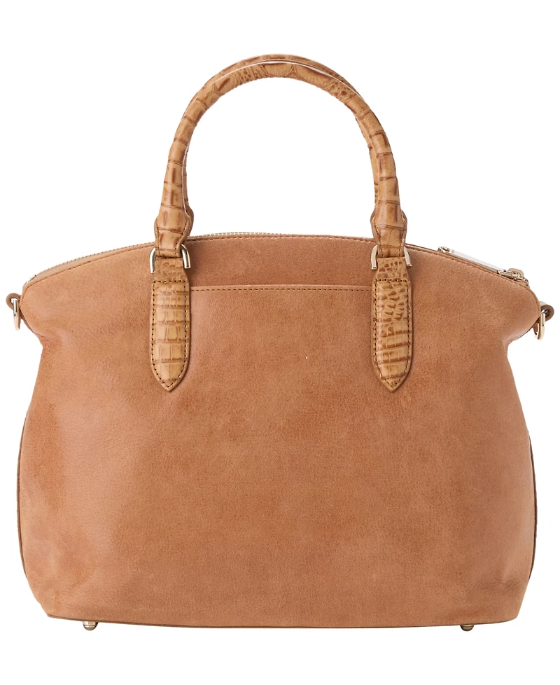 Brahmin Duxbury Medium Leather Satchel Handbag