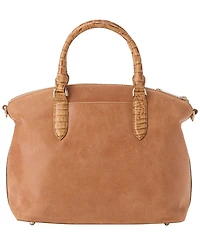 Brahmin Duxbury Medium Leather Satchel Handbag