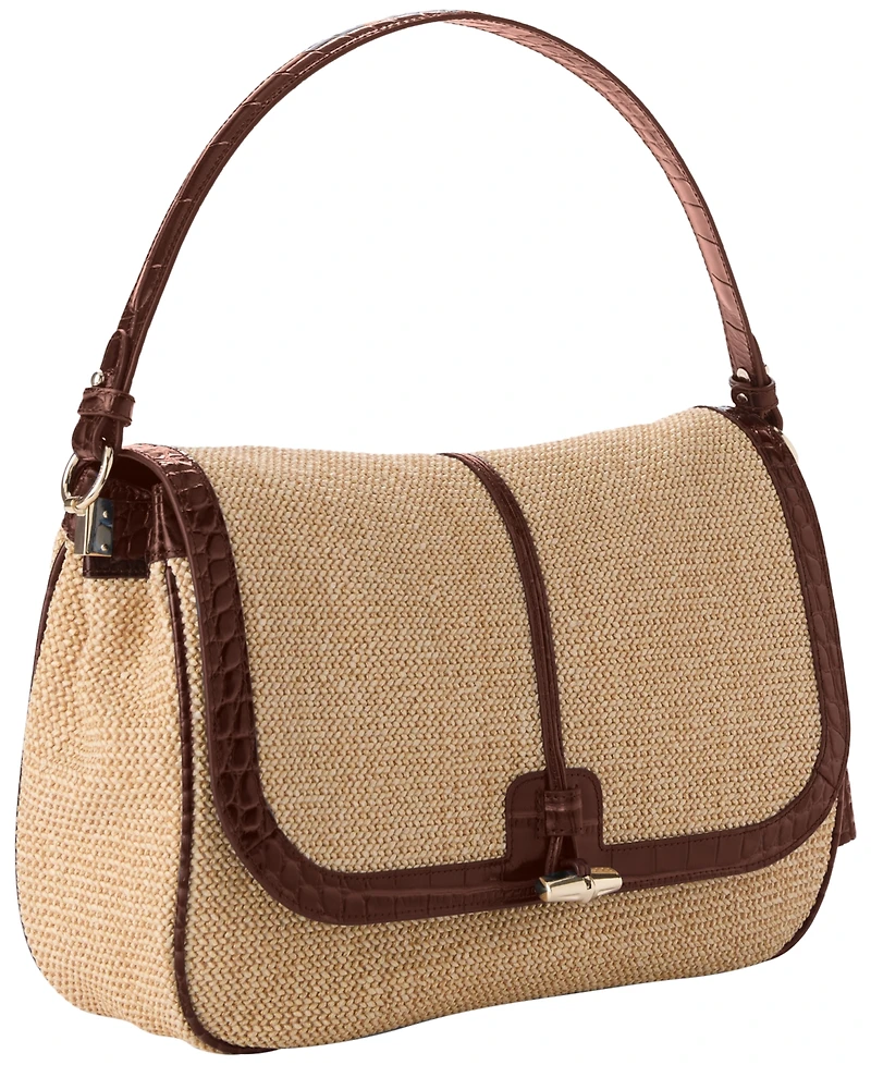 Brahmin Jolene Raffia Medium Shoulder Bag