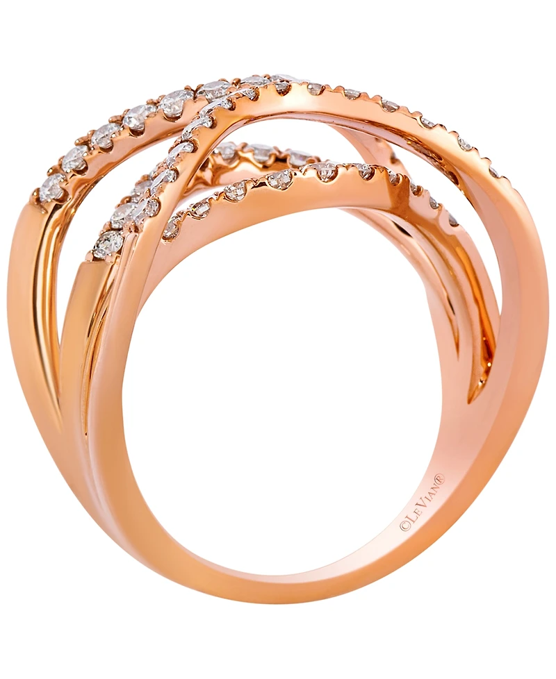 Le Vian Nude Diamonds (0.93 ct. t.w.) Ring in 14k Strawberry Gold