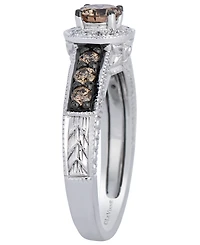 Le Vian Chocolate Diamond (0.64 ct. t.w.) & Vanilla Diamond (0.17 ct. t.w.) Ring in 14k Vanilla Gold