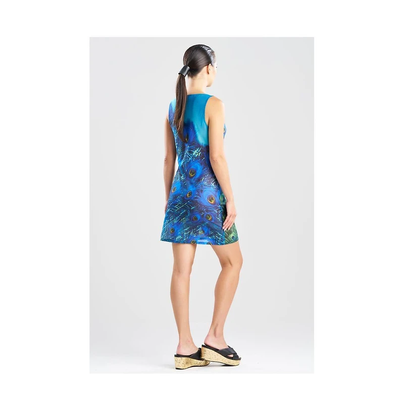 Natori Women's Peacock - Mesh Mini Dress
