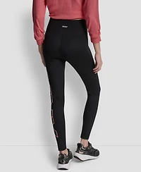 Dkny Sport Women's Ombre Logo High-Waist Tights
