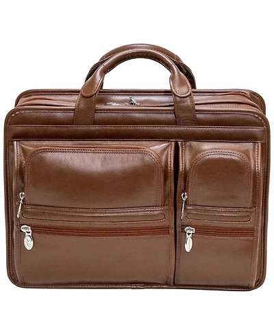 McKlein Hubbard 16.5" Dual Compartment Laptop Briefcase