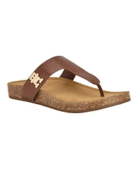 Tommy Hilfiger Women's Tobeach Thong Slip-On Footbed Sandals