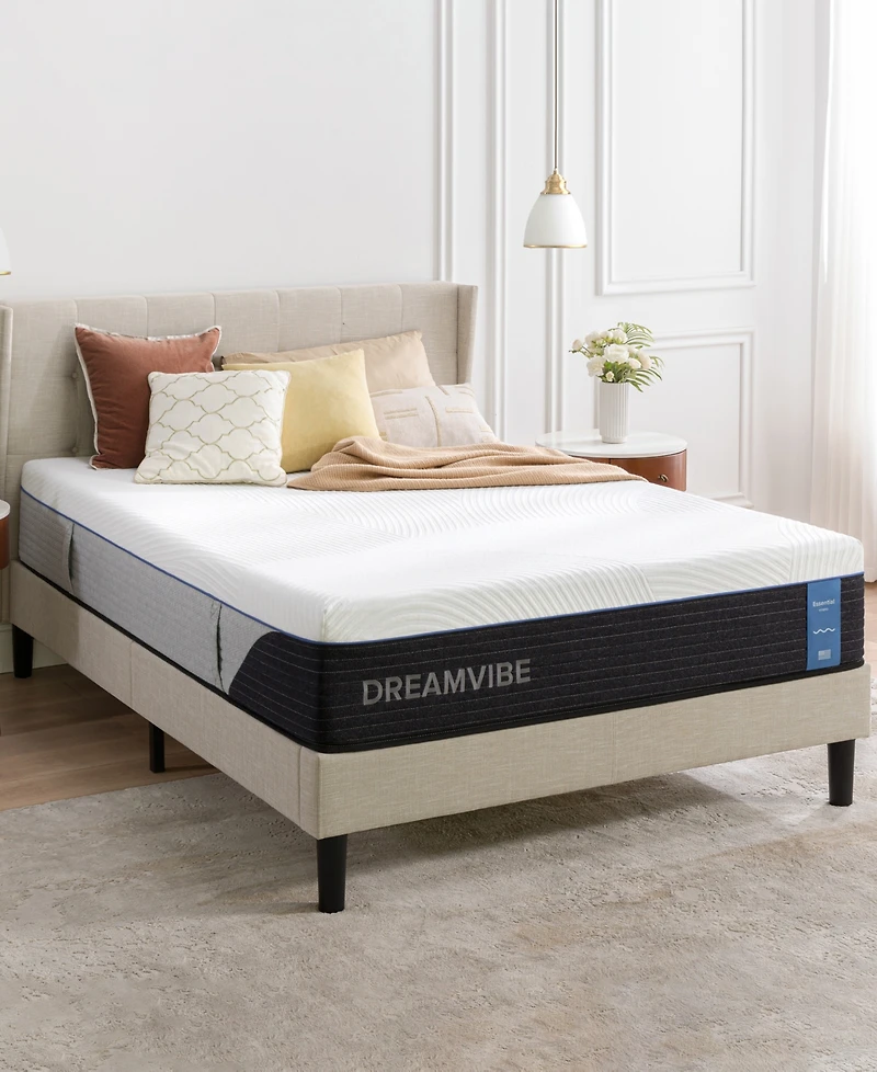 Zinus DreamVibe Essential 12" Hybrid Medium Plush Tight Top Mattress in a Box, Twin