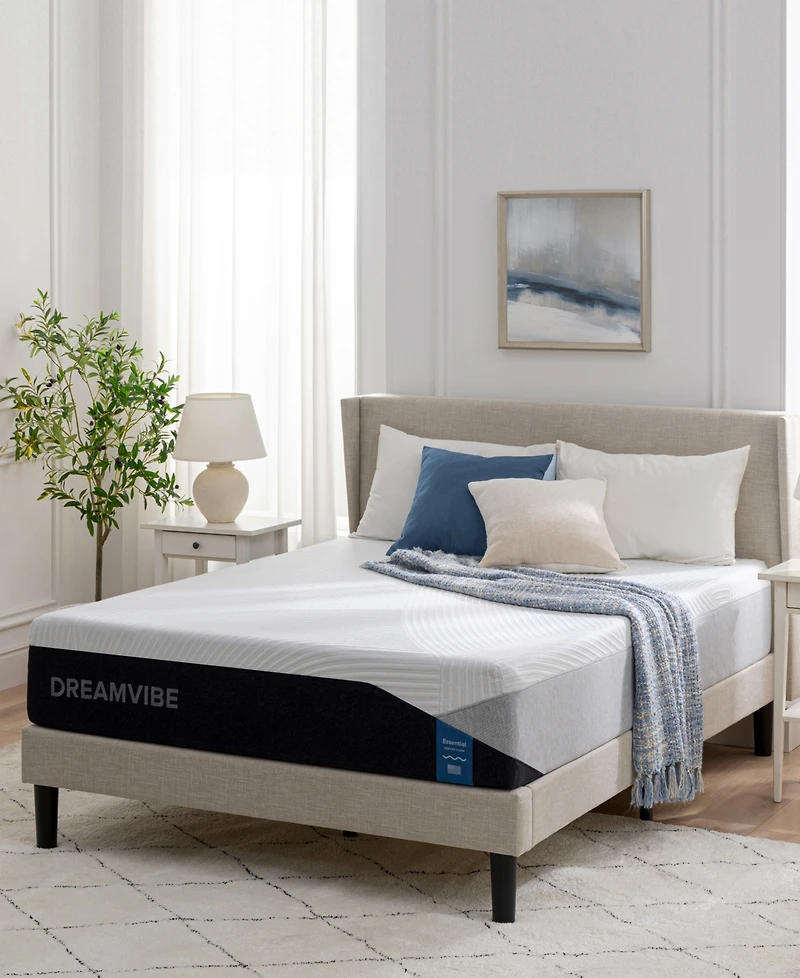 Zinus DreamVibe Essential 12" Medium Firm Tight Top Mattress in a Box, King