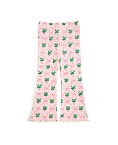 Sweet Wink Toddler Girls Coquette Clover St. Patrick's Day Flare Legging