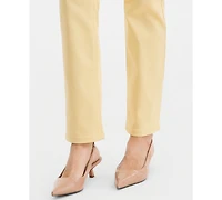 Jones New York Women's Mid-Rise Lexington Straight Jeans