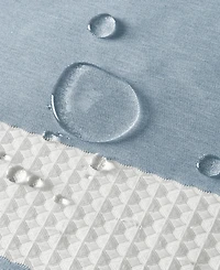 Madison Park Spa Waffle 3M-Scotchgard Shower Curtain