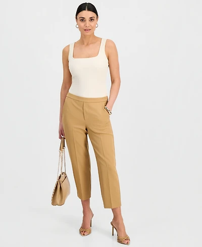 I.n.c. International Concepts Petite Pull-On Cropped Pants, Created for Macy's