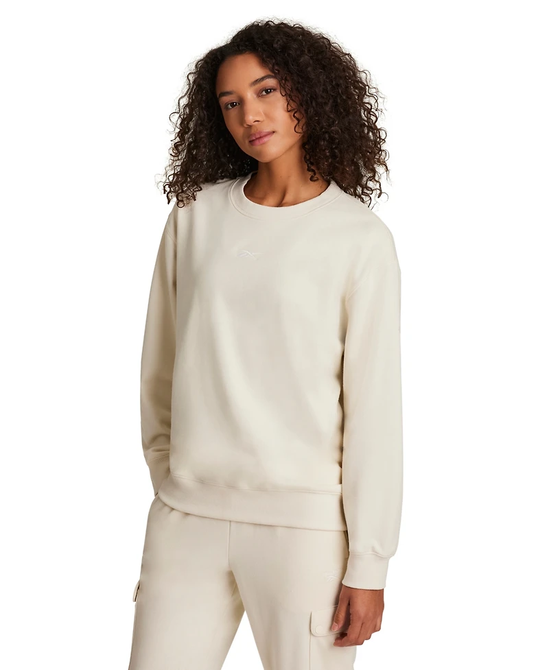 Reebok Women's Oversized Vector Crewneck Top