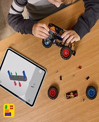 Lego Technic Monster Jam Grave Digger Fire and Ice Building Toy 42219, 263 Pieces