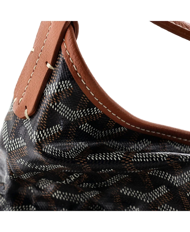 Pre-Owned Goyard Boheme Hobo Coated Canvas