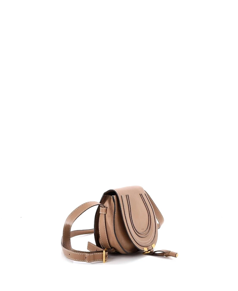 Pre-Owned Chloe Small Marcie Crossbody Bag Leather
