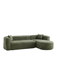 Streamdale Furniture Cloud-Like Chenille Modular Sofa - No Assembly Required