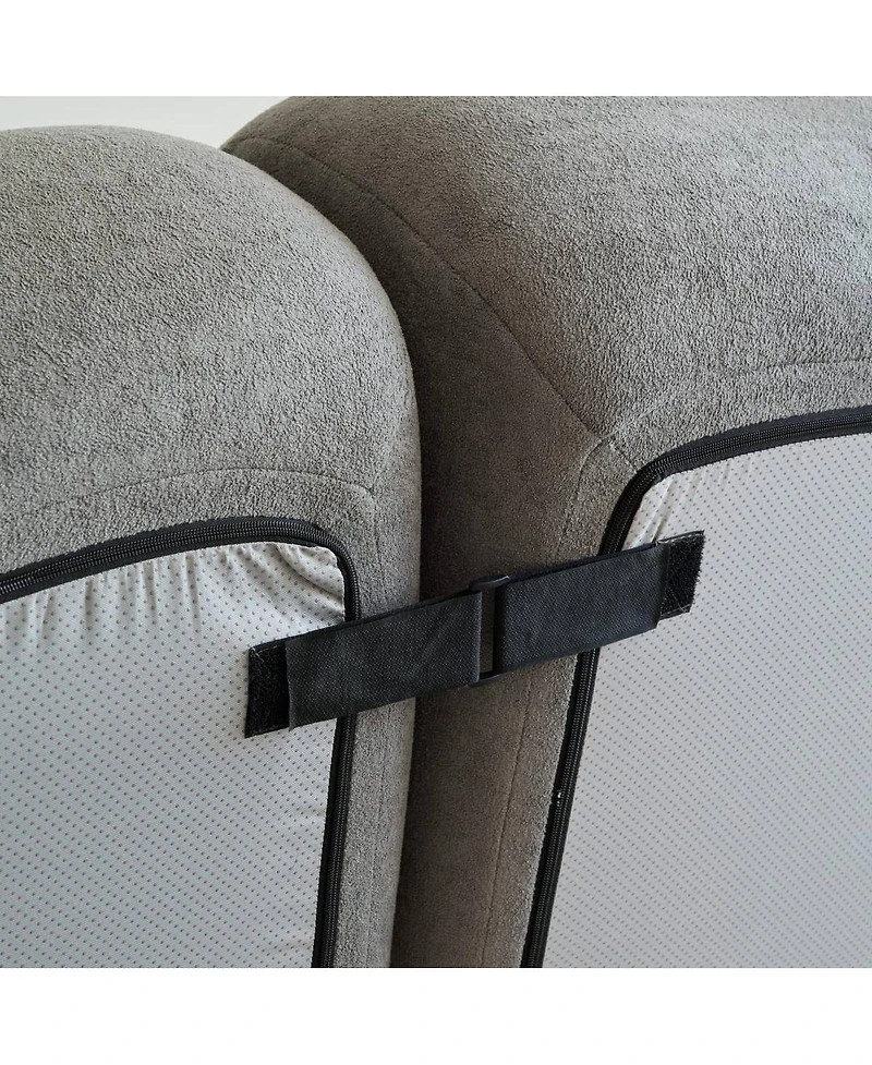 Streamdale Furniture High-Density Sponge Sherpa Fabric Modular Compression Sofa