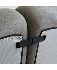 Streamdale Furniture High-Density Sponge Sherpa Fabric Modular Compression Sofa