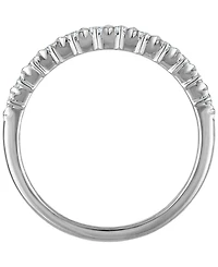 Macy's Diamond (1/2 ct. t.w.) Wedding Band Ring in 14k White Gold