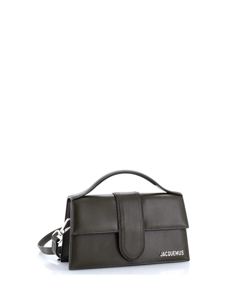 Pre-Owned Jacquemus Le Grand Bambino Flap Bag Leather