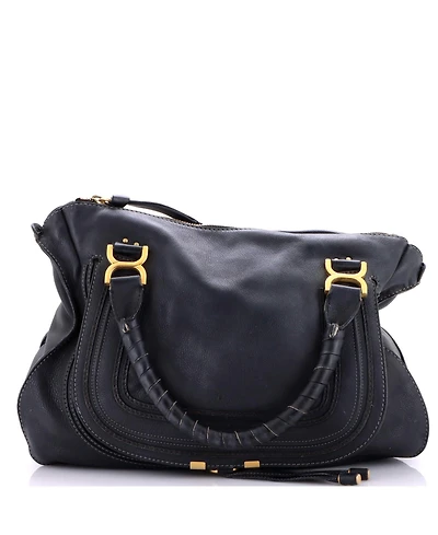 Pre-Owned Chloe Large Marcie Shoulder Bag Leather