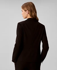 Calvin Klein Women's Notch Lapel Classic Blazer