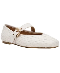 Dv Dolce Vita Women's Mulaney Woven Mary Jane Ballet Flats