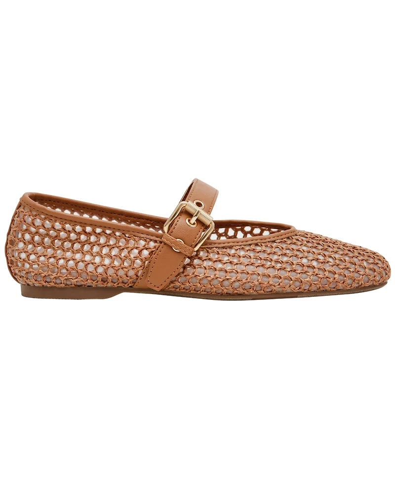 Dv Dolce Vita Women's Mulaney Mesh Buckle Mary Jane Flats