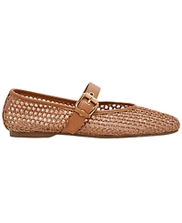 Dv Dolce Vita Women's Mulaney Mesh Buckle Mary Jane Flats