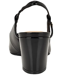 Tommy Hilfiger Women's Jezibee Block Heel Dress Slingback Pumps