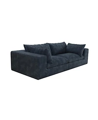 Streamdale Furniture Corduroy Cloud Sofa with Removable Cushion, No Assembly