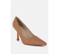 London Rag Womens Zuzana Pointy Toe Pumps