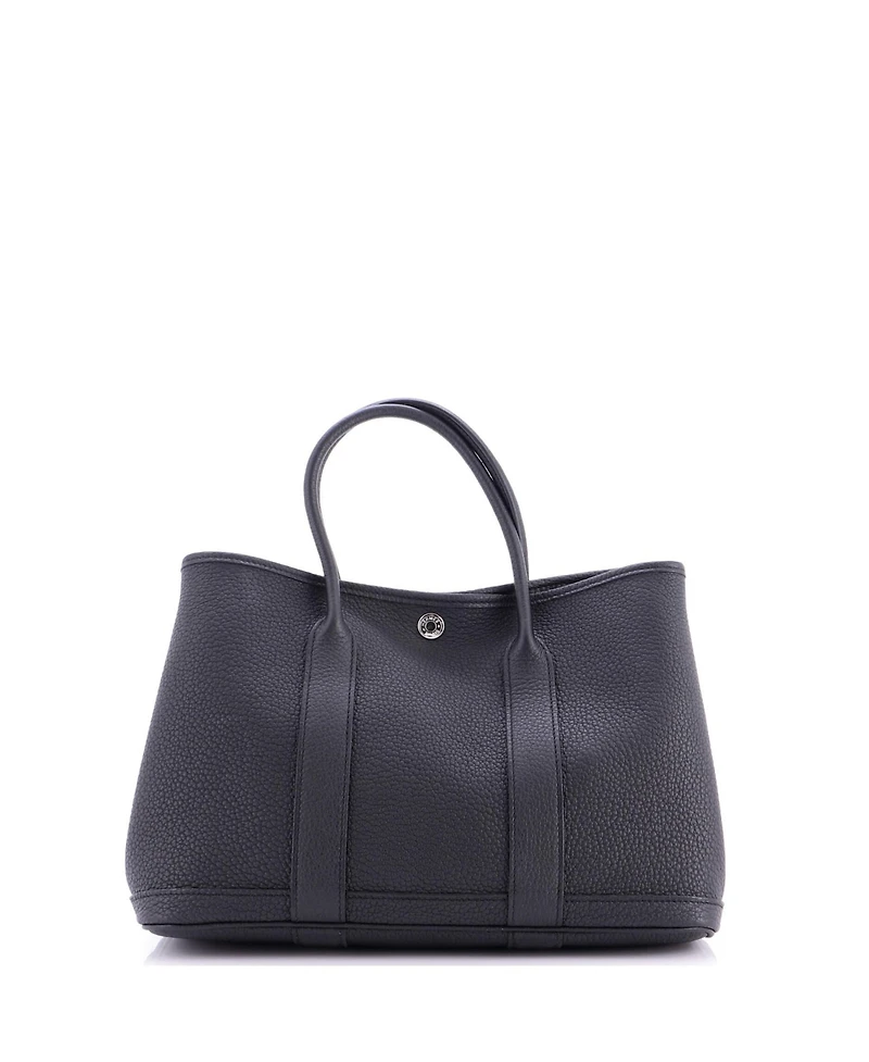 Pre-Owned Hermes 30 Garden Party Tote Leather