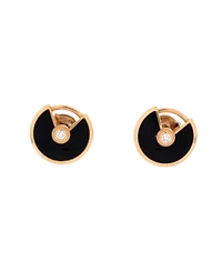 Pre-Owned Cartier Amulette Stud Earrings