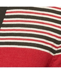 Pre-Owned Dolce & Gabbana Men's Black Striped Cashmere Cardigan