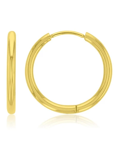 Roxy Waterproof Yellow 20mm Hoop Earrings