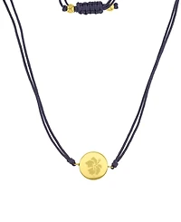 Roxy Waterproof Yellow Hibiscus Beads Adjustable Necklace