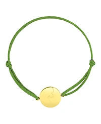 Roxy Waterproof Yellow Rd Wave Charm Adjustable Bracelet