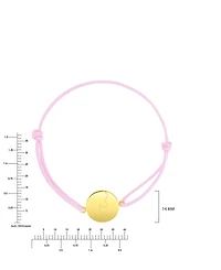Roxy Waterproof Yellow Rd Wave Charm Adjustable Bracelet