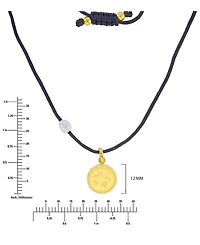 Roxy Waterproof Yellow Hibiscus Pearl Adjustable Necklace