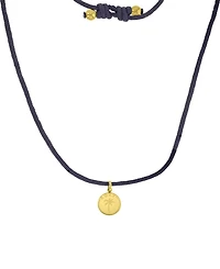 Roxy Waterproof Yellow Palm Tree Beads Adjustable Necklace