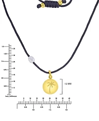 Roxy Waterproof Yellow Heart Pearl Adjustable Necklace