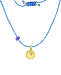 Roxy Waterproof Yellow Heart Labradorite Adjustable Necklace