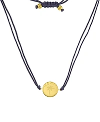 Roxy Waterproof Yellow Heart Beads Adjustable Necklace