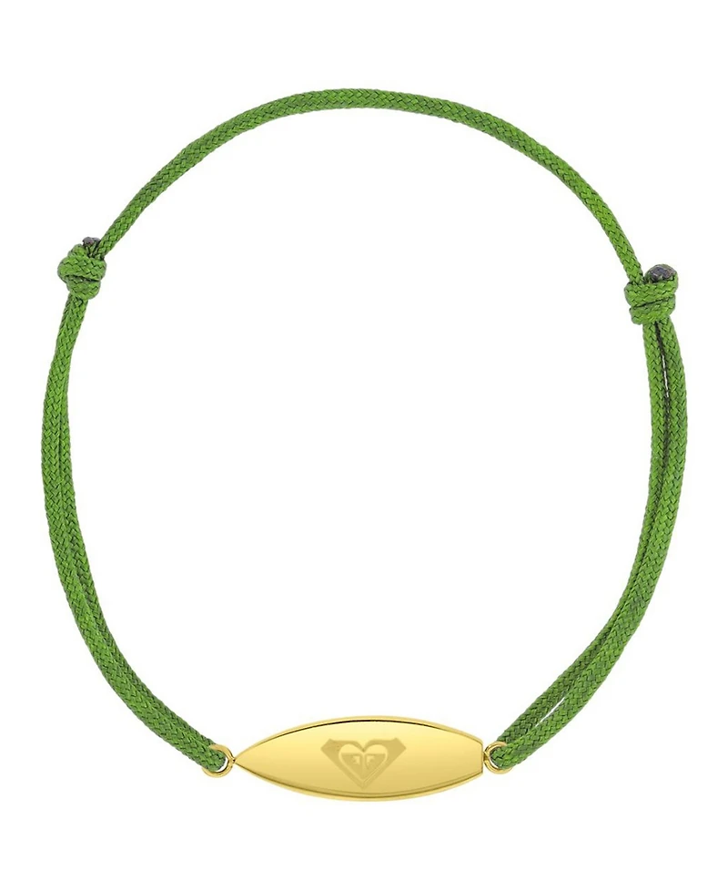 Roxy Waterproof Yellow Surfboard Adjustable Bracelet