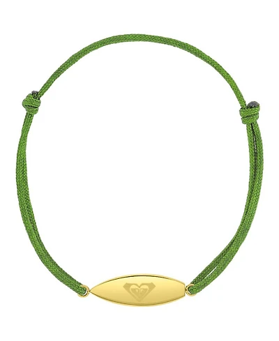 Roxy Waterproof Yellow Surfboard Adjustable Bracelet